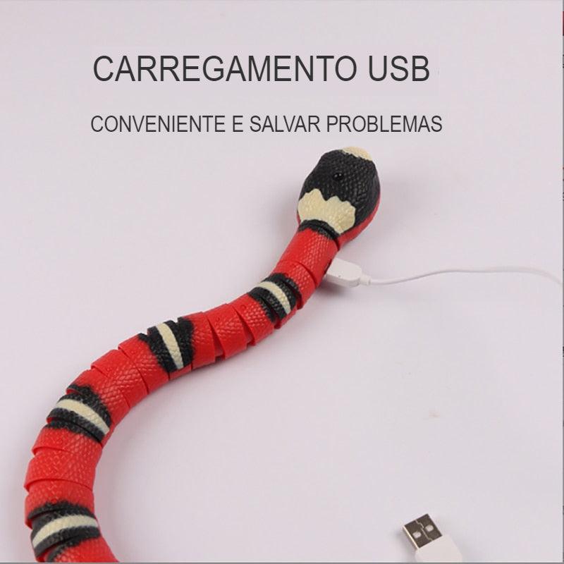 Brinquedo Para Gato Cobra Inteligente - Manias Brasileira