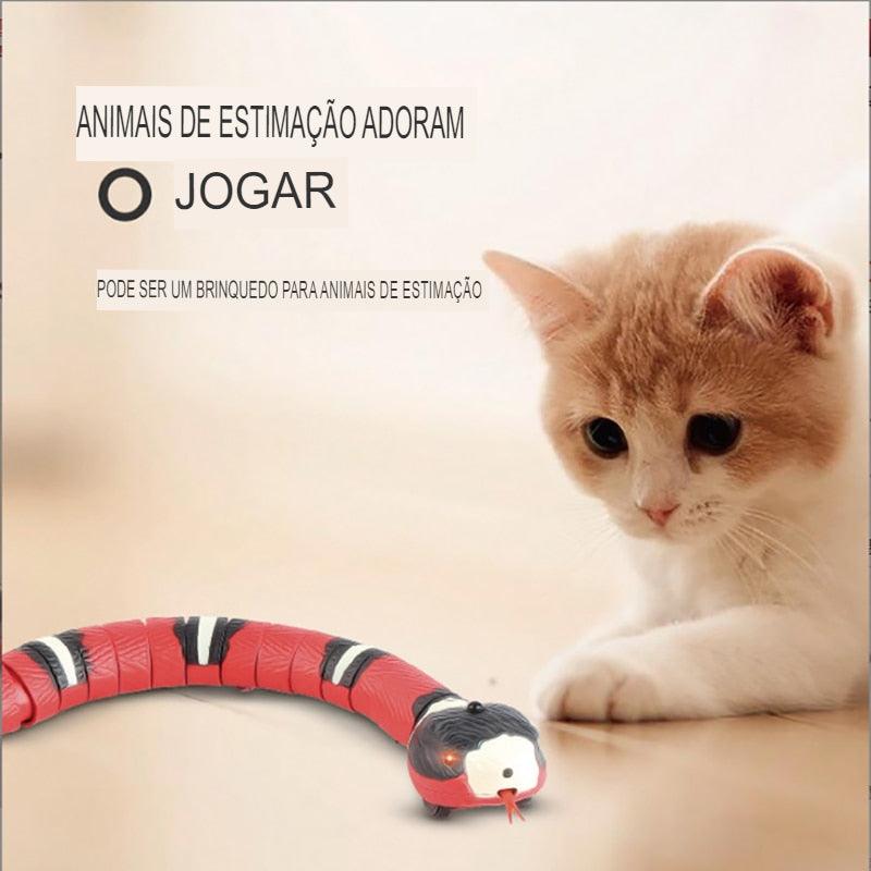 Brinquedo Para Gato Cobra Inteligente - Manias Brasileira