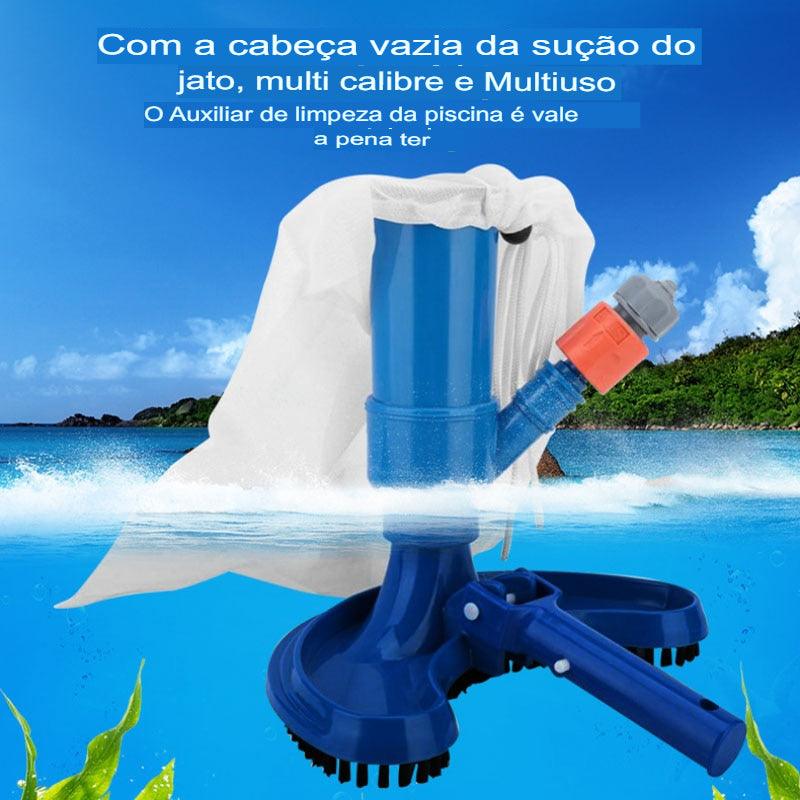 Aspirador De Piscina a Vácuo - Prático e Econômico - Manias Brasileira