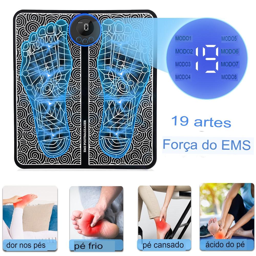 Massageador de pés Elétrico - Manias Brasileira